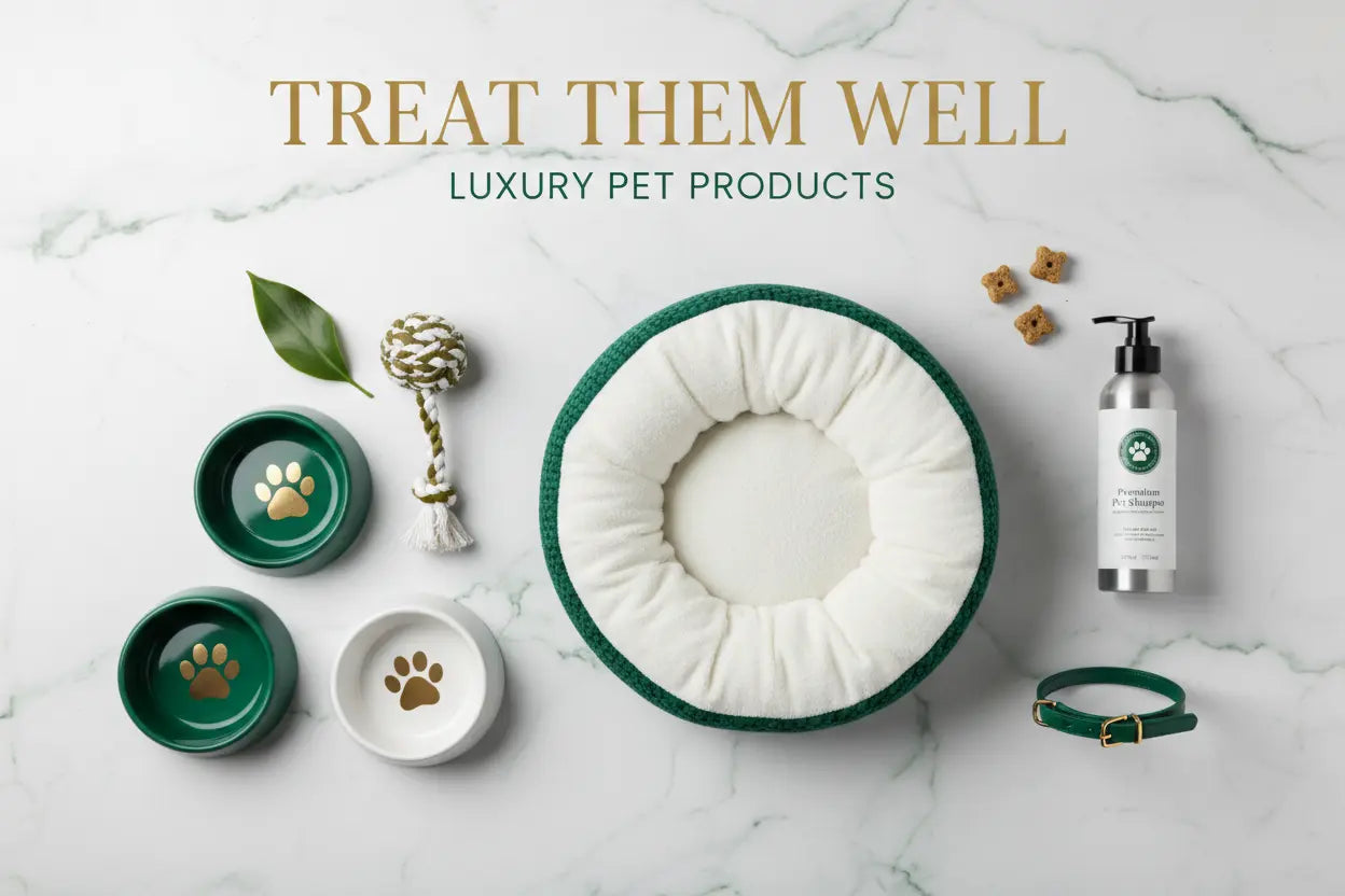 Treat Them Well: Luxury Pet Products Your Furry Friends Deserve