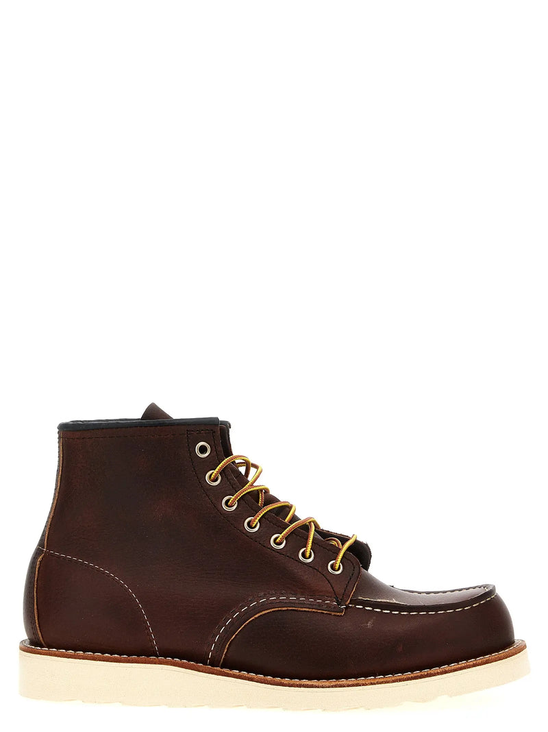 Red Wing Classic Moc® Rough Leather Ankle Boots – Contrast Stitch Red Wing Shoes