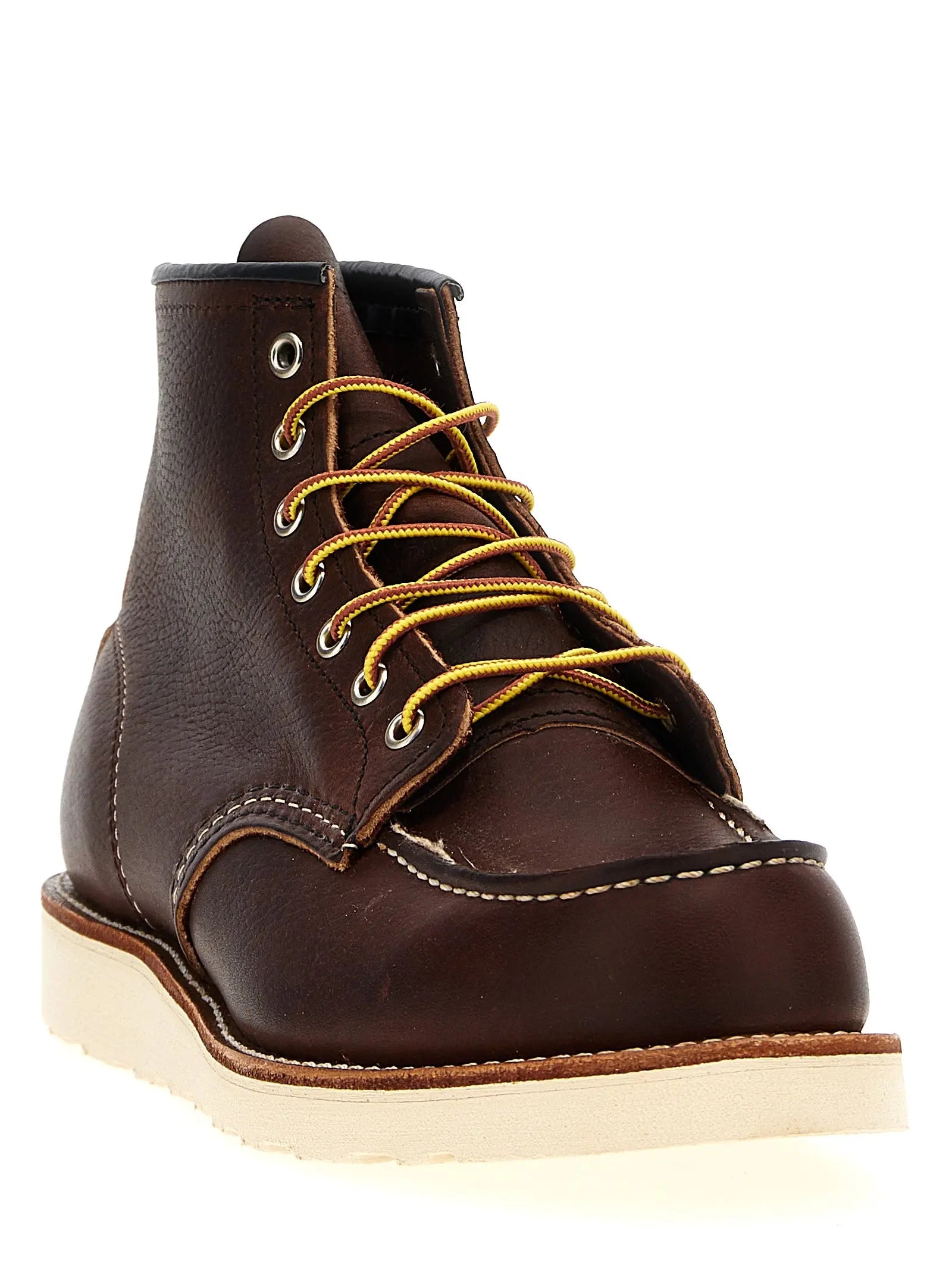 Red Wing Classic Moc® Rough Leather Ankle Boots – Contrast Stitch Red Wing Shoes