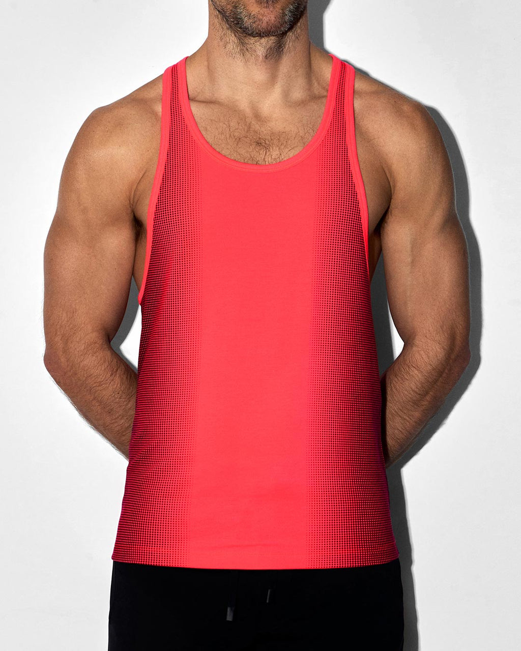 Super Bright Racerback Tank Neon Red C-IN2 New York