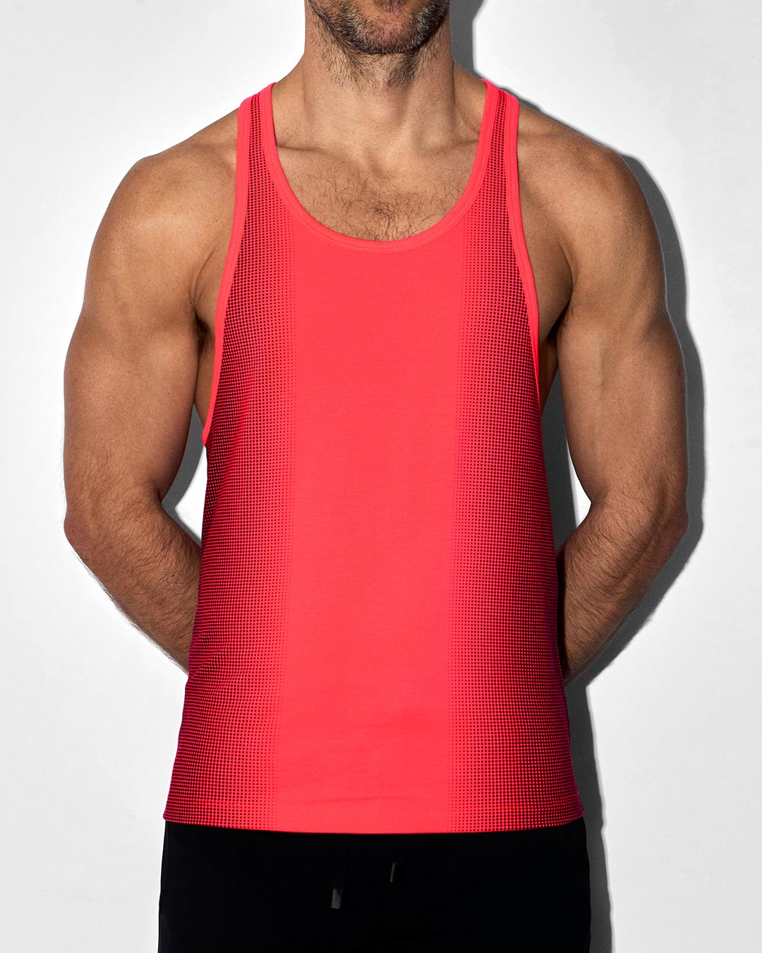 Super Bright Racerback Tank Neon Red C-IN2 New York
