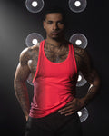 Super Bright Racerback Tank Neon Red C-IN2 New York