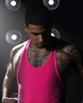 Super Bright Racerback Tank Neon Pink C-IN2 New York