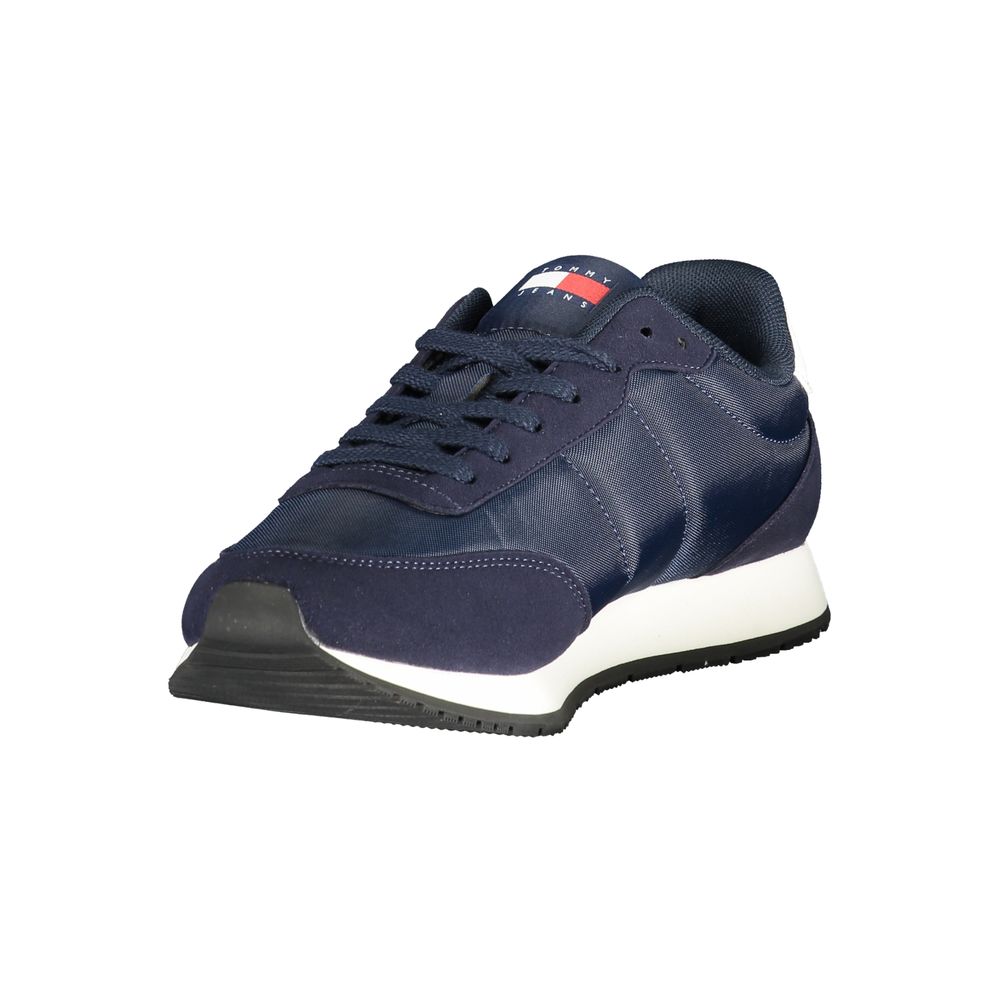 Tommy Hilfiger Blue Polyurethane Men Sneaker Tommy Hilfiger