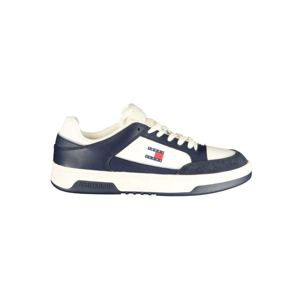 Tommy Hilfiger Bianco Polyurethane Men Sneaker Tommy Hilfiger