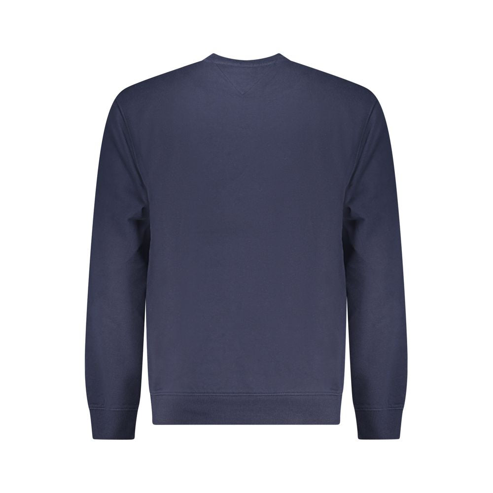 Tommy Hilfiger Blue Cotton Men Sweatshirt Tommy Hilfiger