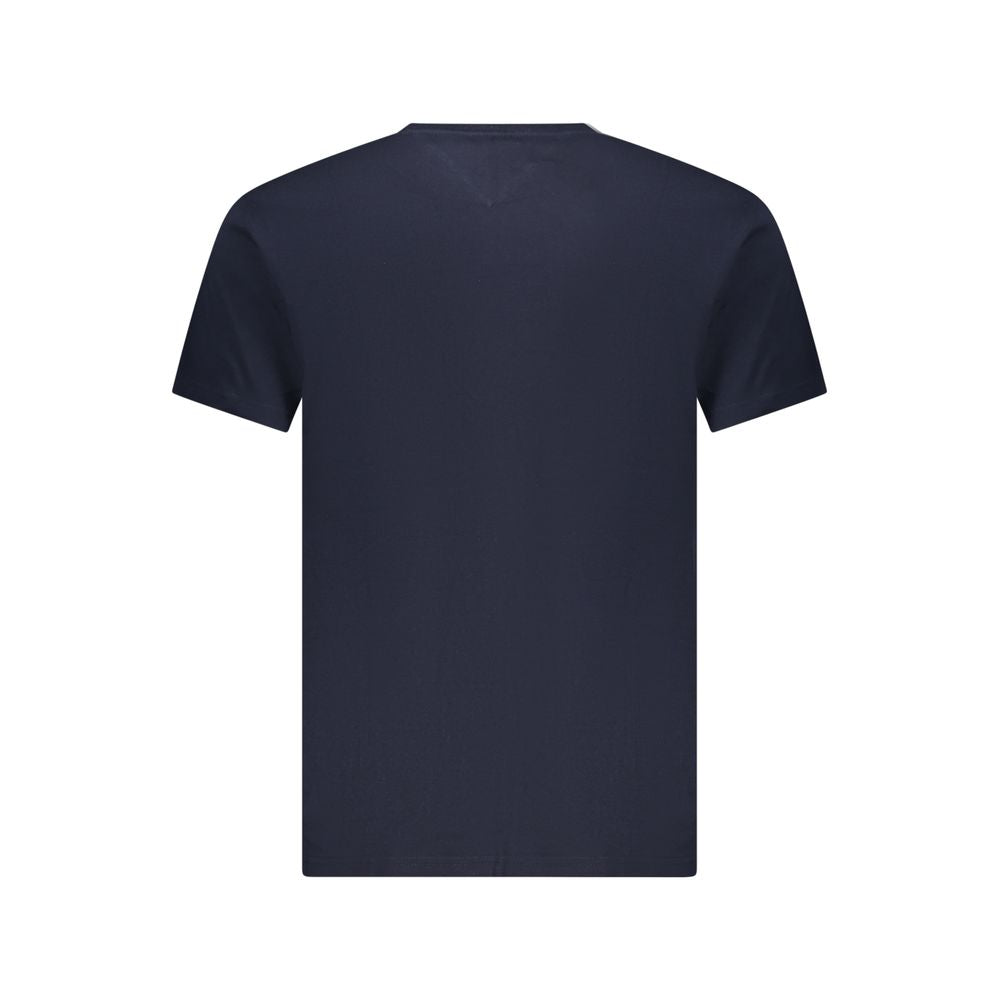 Tommy Hilfiger Blue Cotton Men's T-Shirt Tommy Hilfiger