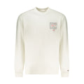 Tommy Hilfiger White Cotton Men's Sweatshirt Tommy Hilfiger
