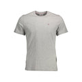Tommy Hilfiger Grigio Cotton Men T-Shirt Tommy Hilfiger