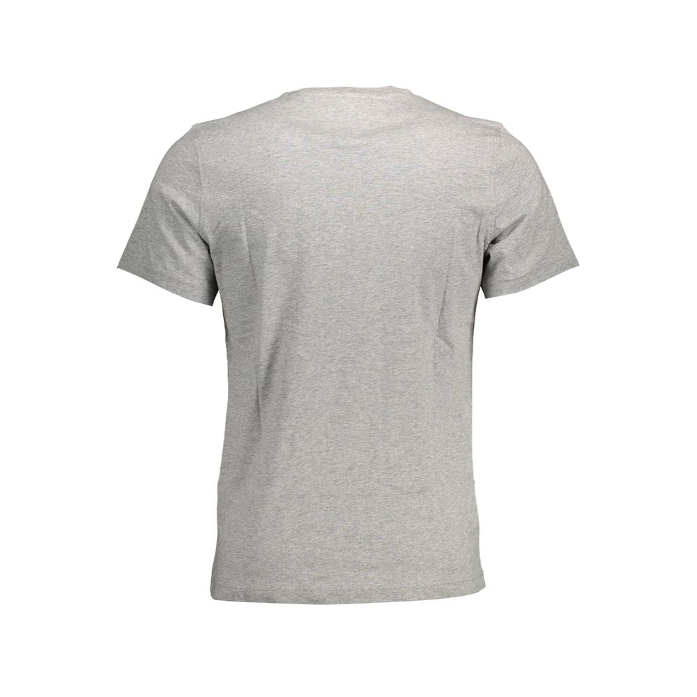 Tommy Hilfiger Grigio Cotton Men T-Shirt Tommy Hilfiger
