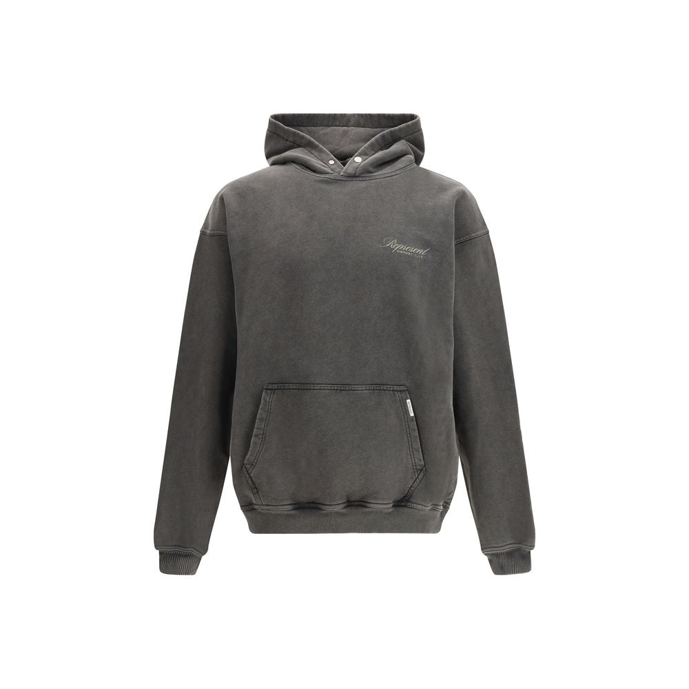 Represent Gray Cotton Sweatshirt Represent