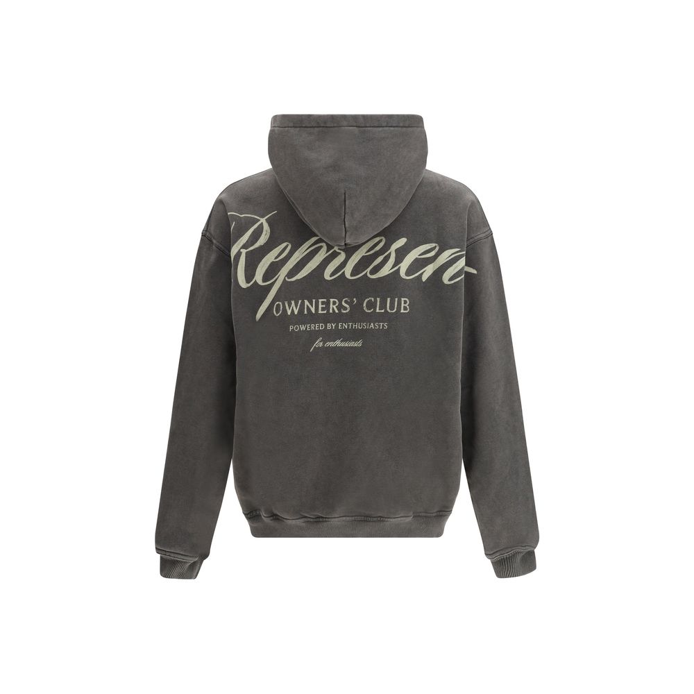Represent Gray Cotton Sweatshirt Represent