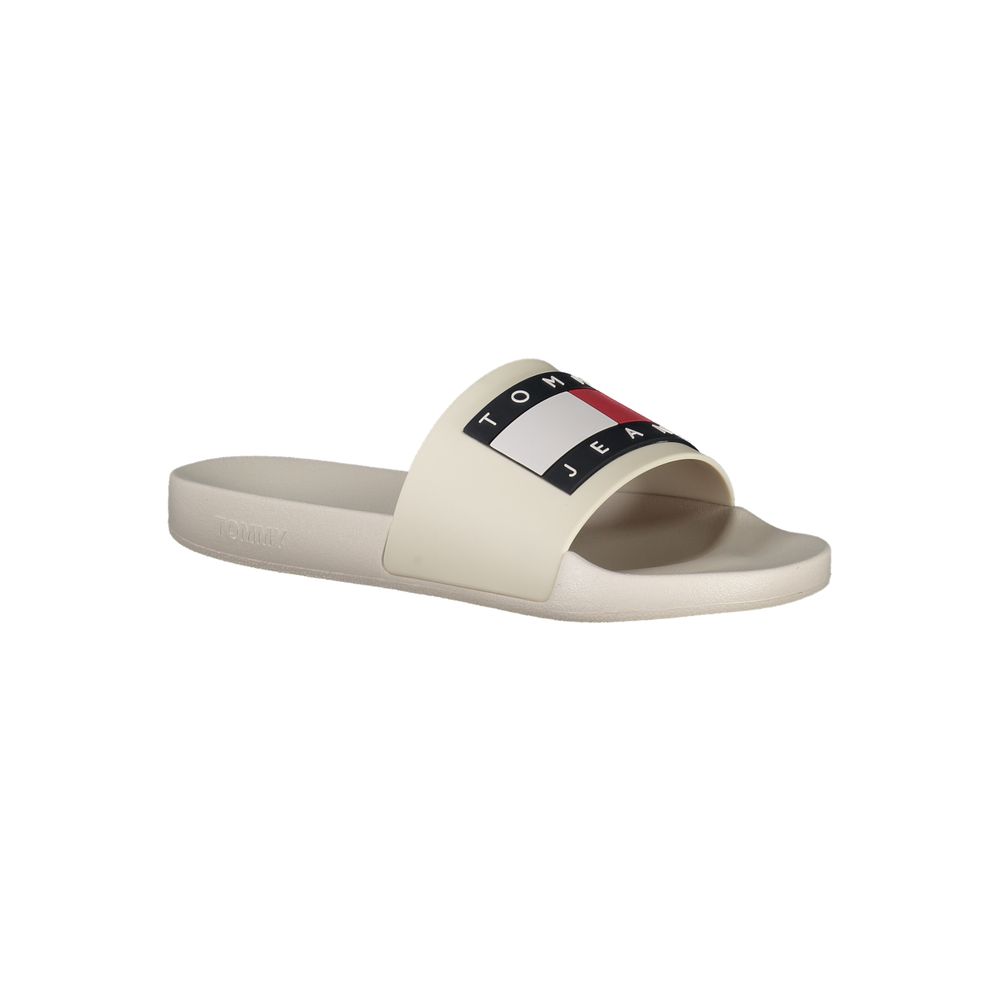 Tommy Hilfiger Beige Polyurethane Men's Slipper Tommy Hilfiger
