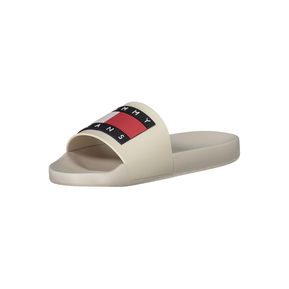 Tommy Hilfiger Beige Polyurethane Men's Slipper Tommy Hilfiger