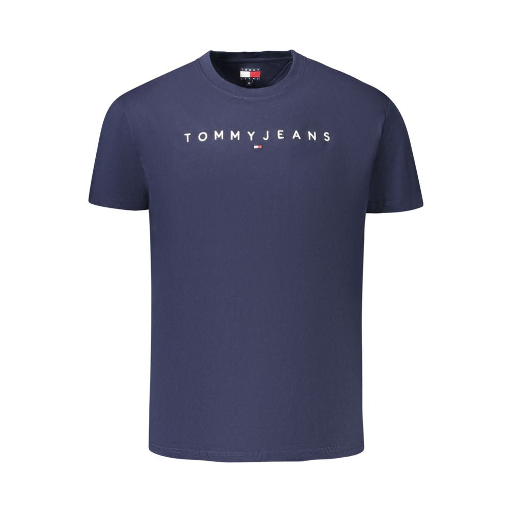 Tommy Hilfiger Blue Cotton Men's T-Shirt Tommy Hilfiger