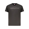 Tommy Hilfiger Black Cotton Mens T-Shirt Tommy Hilfiger