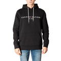 Tommy Hilfiger Black Cotton Hoodie Tommy Hilfiger