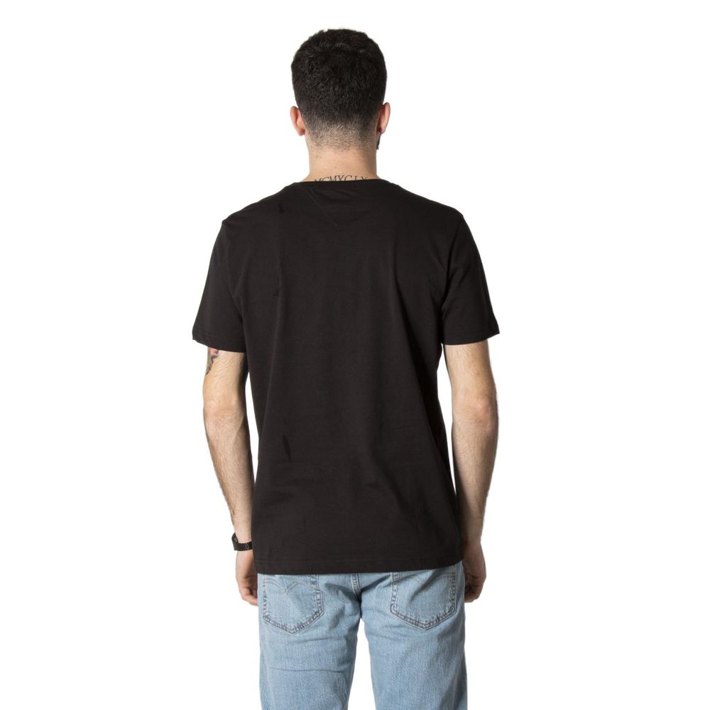 Tommy Hilfiger Black Cotton T-Shirt Tommy Hilfiger