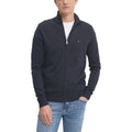 Tommy Hilfiger Blue Cotton Cardigan Tommy Hilfiger