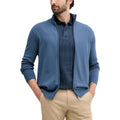 Tommy Hilfiger Blue Cotton Cardigan Tommy Hilfiger