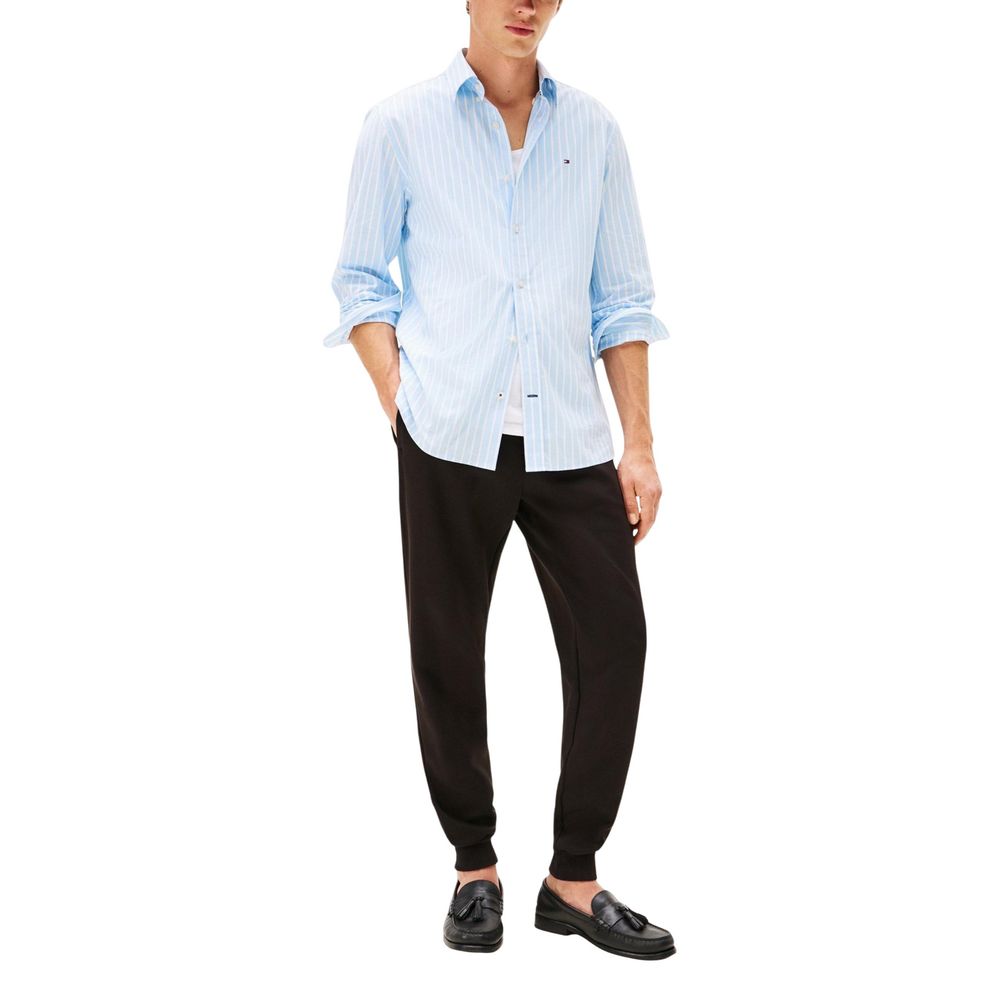 Tommy Hilfiger Black Cotton Joggers (Workout Pants) Tommy Hilfiger