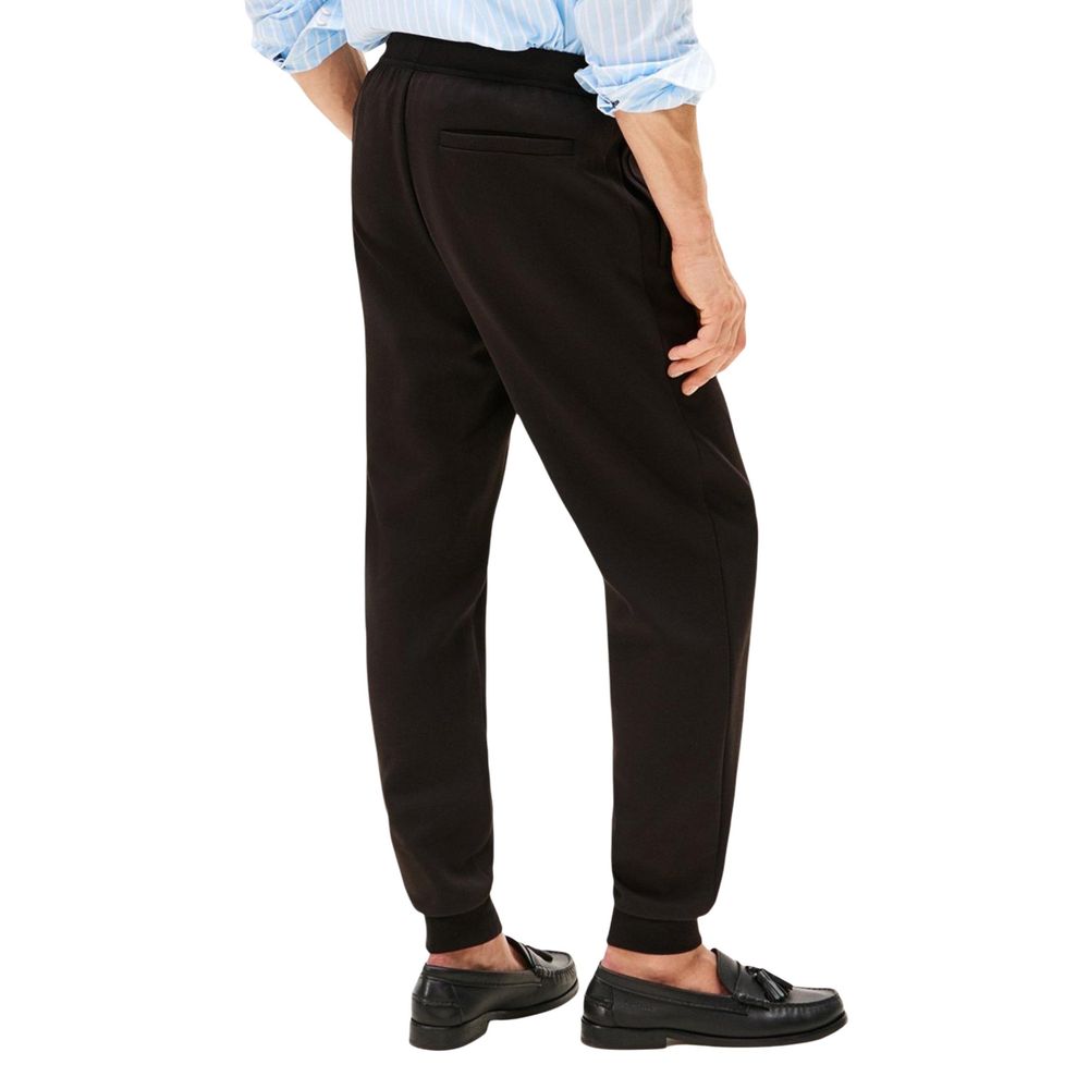 Tommy Hilfiger Black Cotton Joggers (Workout Pants) Tommy Hilfiger