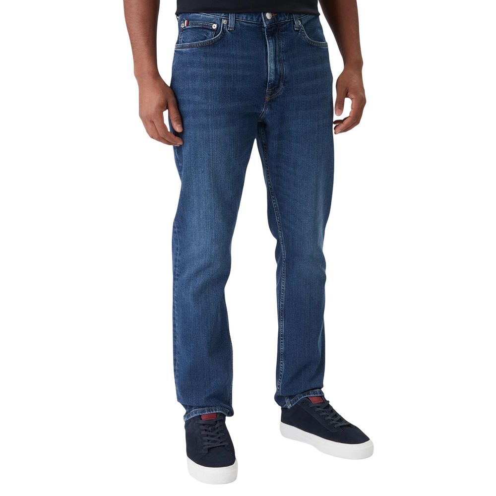 Tommy Hilfiger Blue Recycled Cotton Relaxed Fit Jeans Tommy Hilfiger
