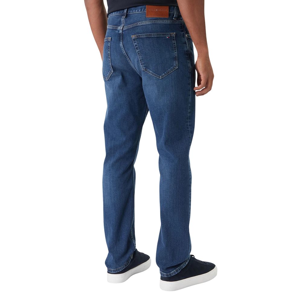Tommy Hilfiger Blue Recycled Cotton Relaxed Fit Jeans Tommy Hilfiger