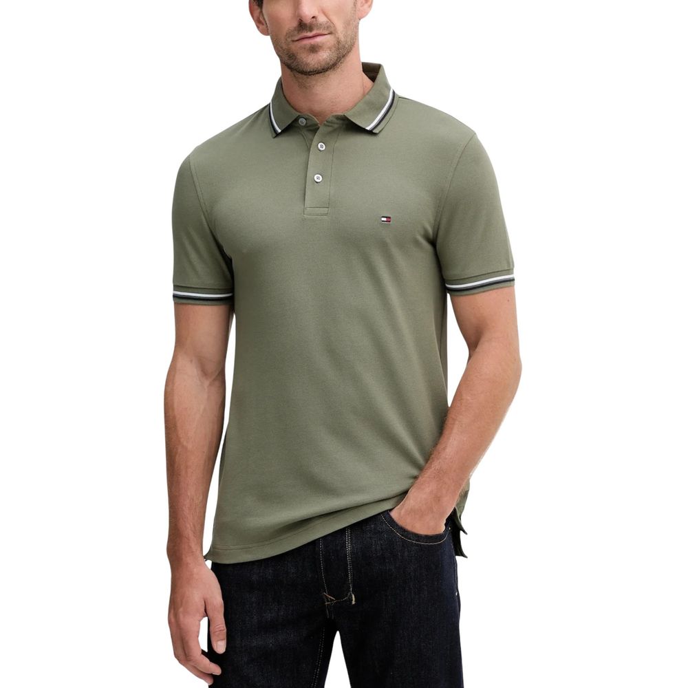 Tommy Hilfiger Bicolor Organic Cotton Polo Shirt Tommy Hilfiger
