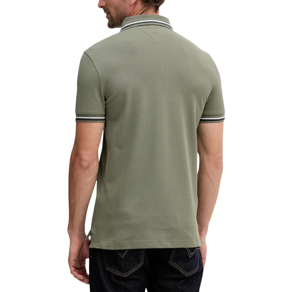 Tommy Hilfiger Bicolor Organic Cotton Polo Shirt Tommy Hilfiger