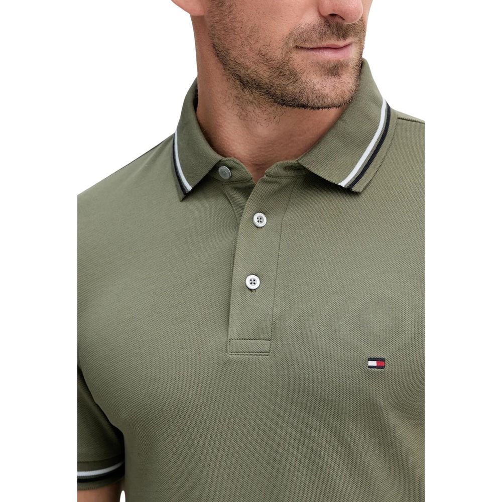 Tommy Hilfiger Bicolor Organic Cotton Polo Shirt Tommy Hilfiger