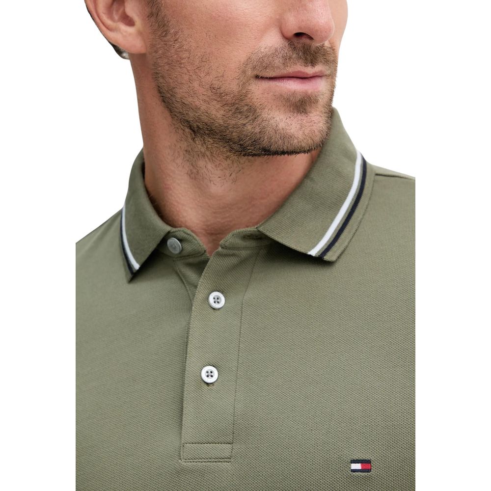 Tommy Hilfiger Bicolor Organic Cotton Polo Shirt Tommy Hilfiger