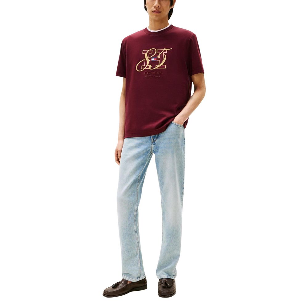 Tommy Hilfiger Bordeaux Cotton Sportswear Tommy Hilfiger