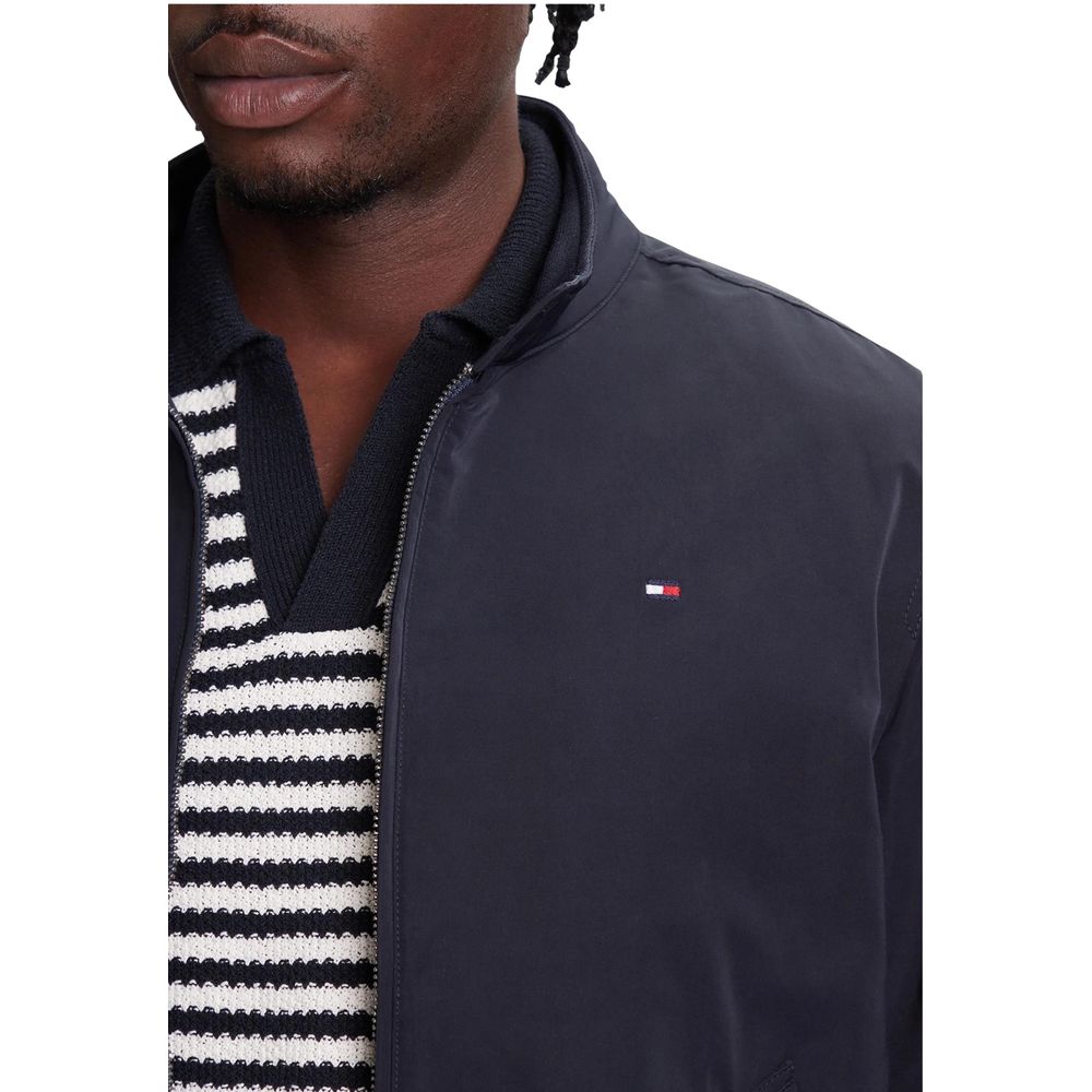 Tommy Hilfiger Blue Recycled Polyester Bomber Tommy Hilfiger