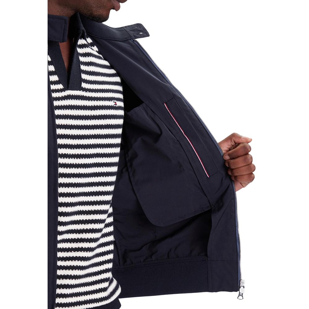 Tommy Hilfiger Blue Recycled Polyester Bomber Tommy Hilfiger