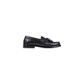 Tommy Hilfiger Black Leather Slip-On Loafers Tommy Hilfiger