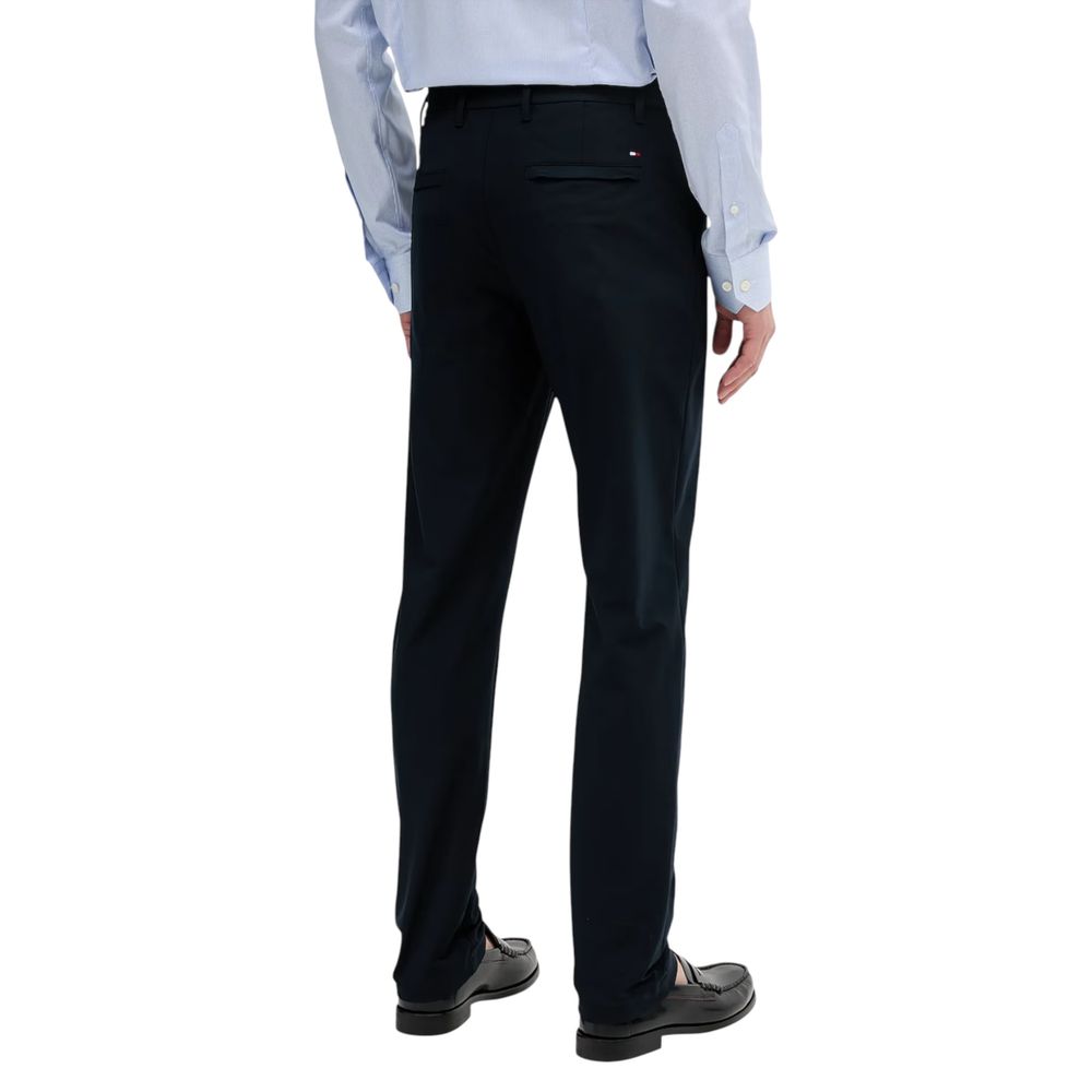Tommy Hilfiger Blue Polyester Casual Pants Tommy Hilfiger