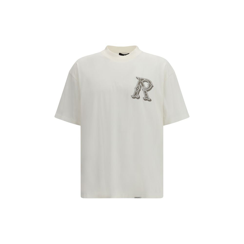 Represent White Cotton T-Shirt Represent