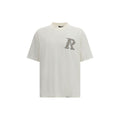 Represent White Cotton T-Shirt Represent
