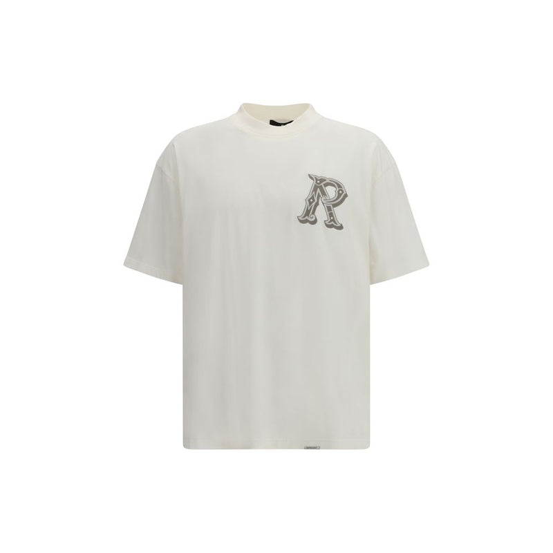 Represent White Cotton T-Shirt Represent