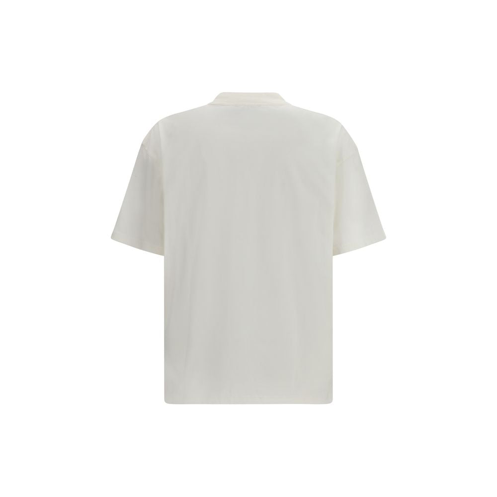 Represent White Cotton T-Shirt Represent