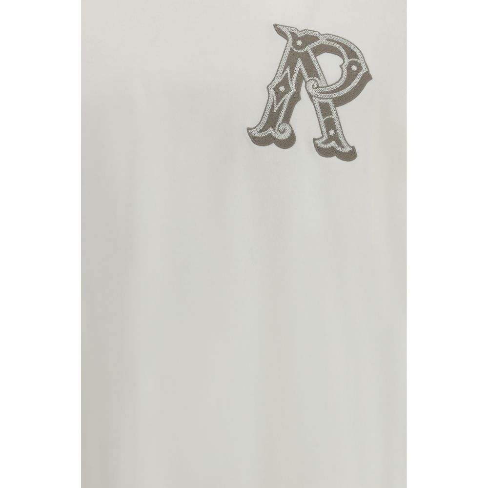 Represent White Cotton T-Shirt Represent