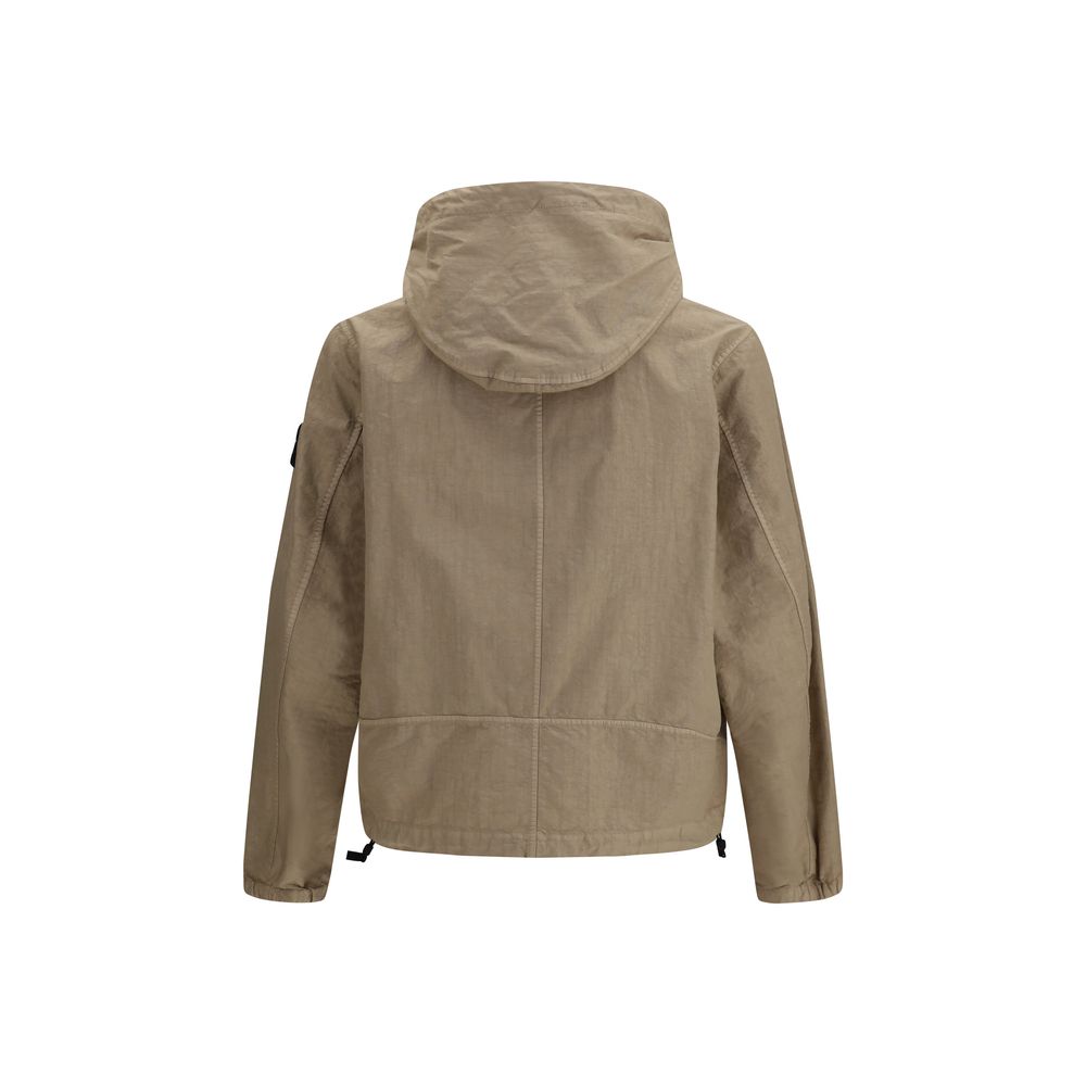 Stone Island Brown Polyamide Shell Jacket Stone Island