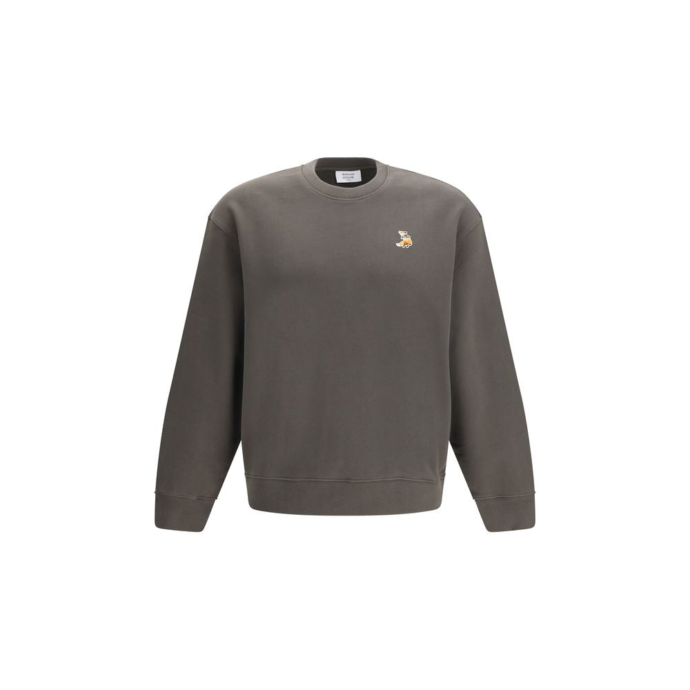 Maison Kitsuné Brown Cotton Sweatshirt Maison Kitsuné