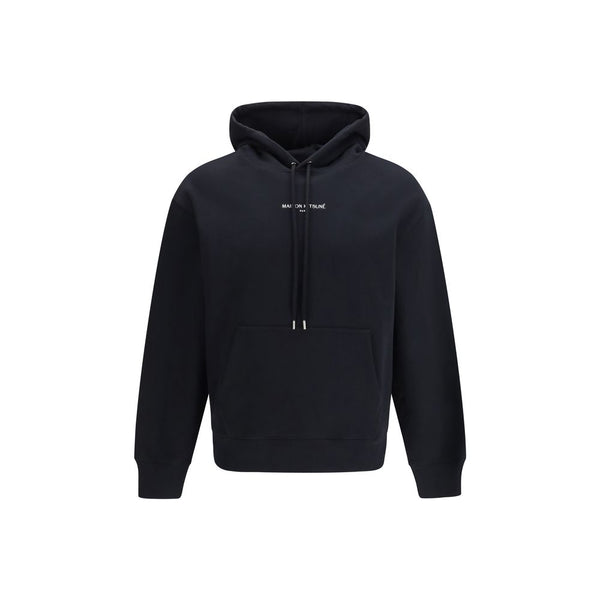 Maison Kitsuné Black Cotton Sweatshirt Maison Kitsuné