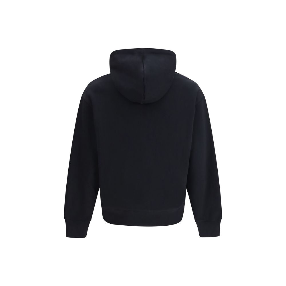 Maison Kitsuné Black Cotton Sweatshirt Maison Kitsuné