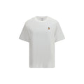 Maison Kitsuné White Cotton T-Shirt Maison Kitsuné