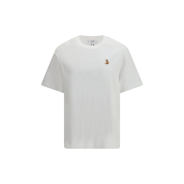 Maison Kitsuné White Cotton T-Shirt Maison Kitsuné