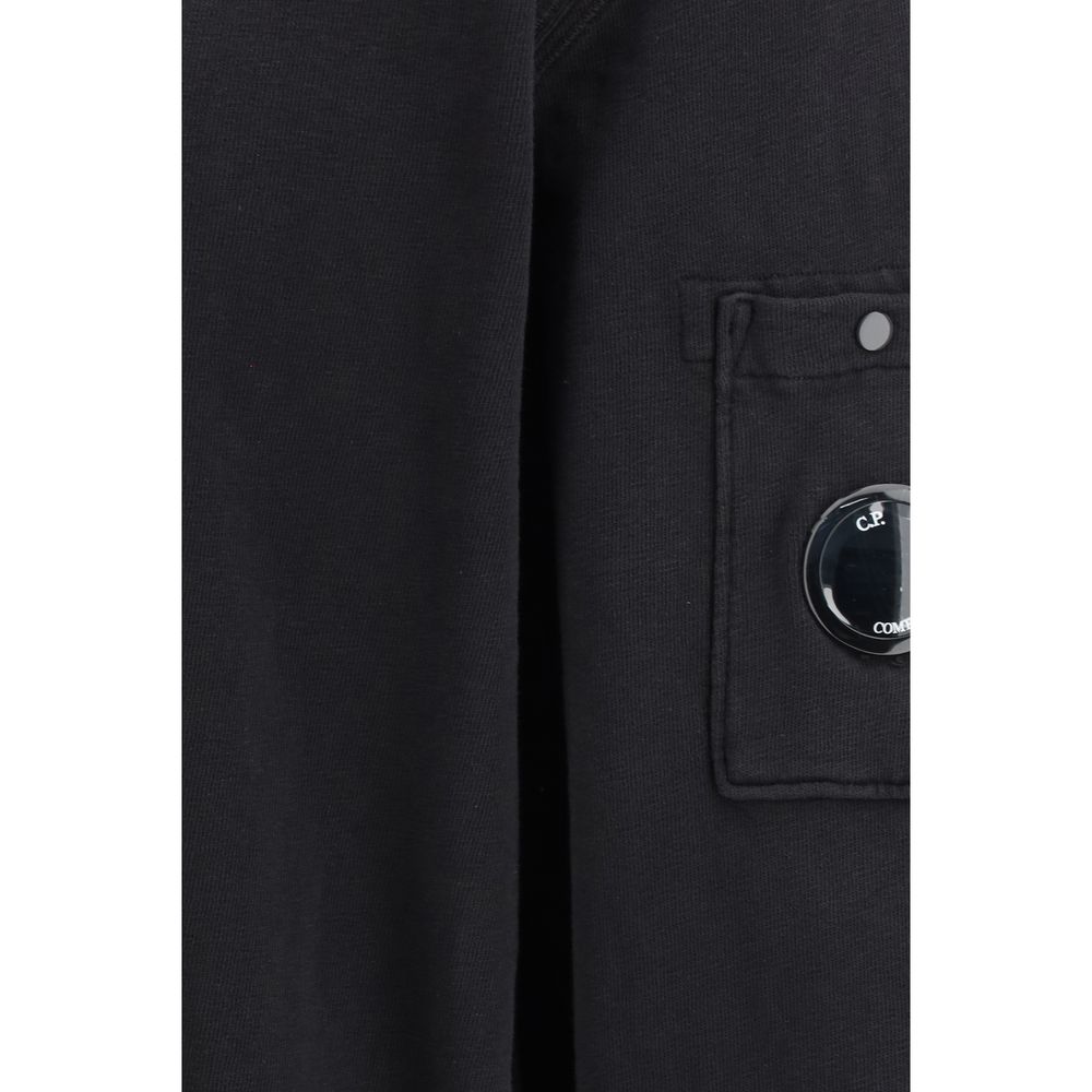C.P. Company Black Cotton Sweatshirt C.P. Company