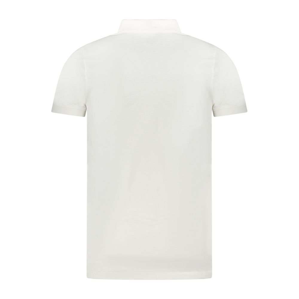 Tommy Hilfiger White Cotton Men's Polo Shirt Tommy Hilfiger